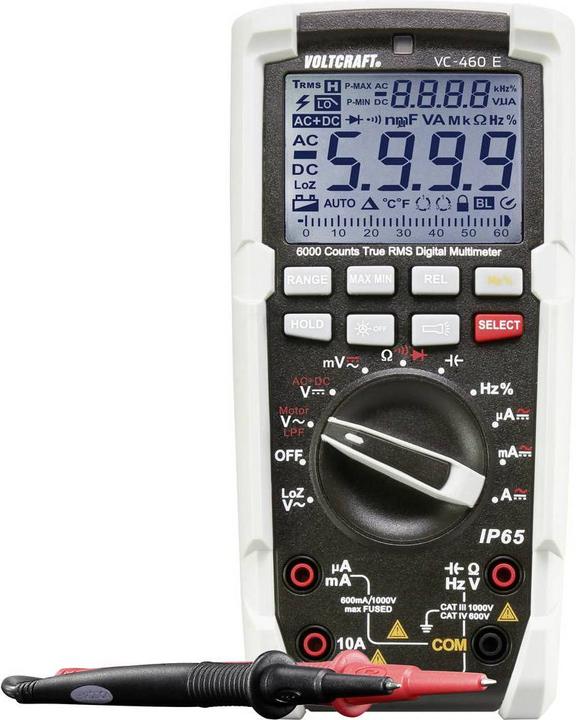 Operating instructions (on CD), Safety instructions., Digital multimeter, 9V block battery, 2x CAT IV safety test leads