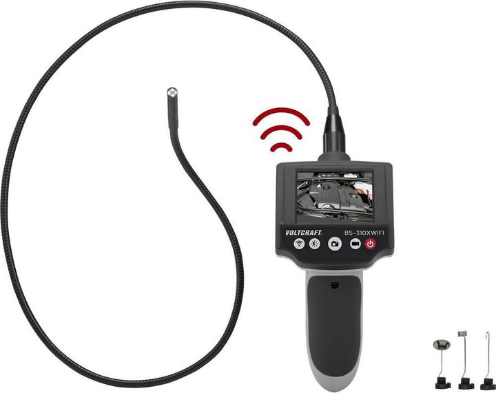 Bedienungsanleitung, Spiegel, Magnet, Haken, BS-310XWIFI Endoskop