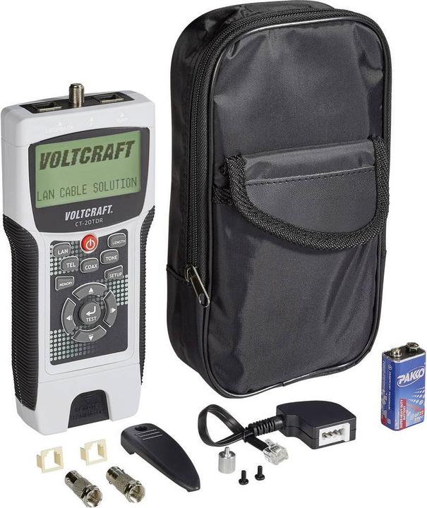 Actual product image Voltcraft LAN cable tester