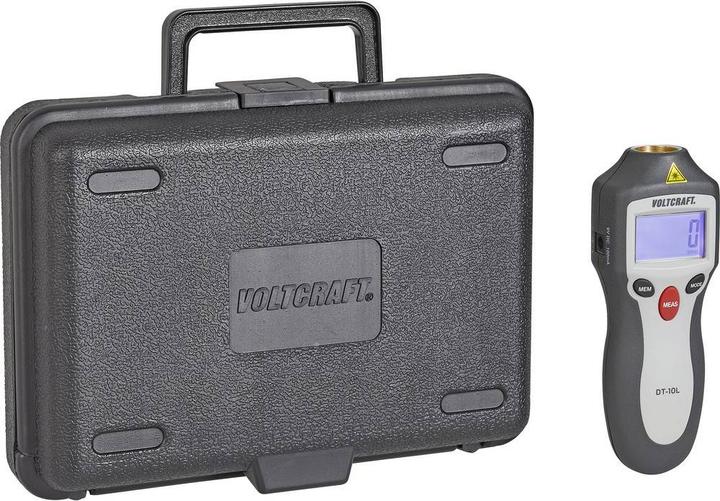 Actual product image Voltcraft Tachometer DT-10L factory state (Measuring device case)