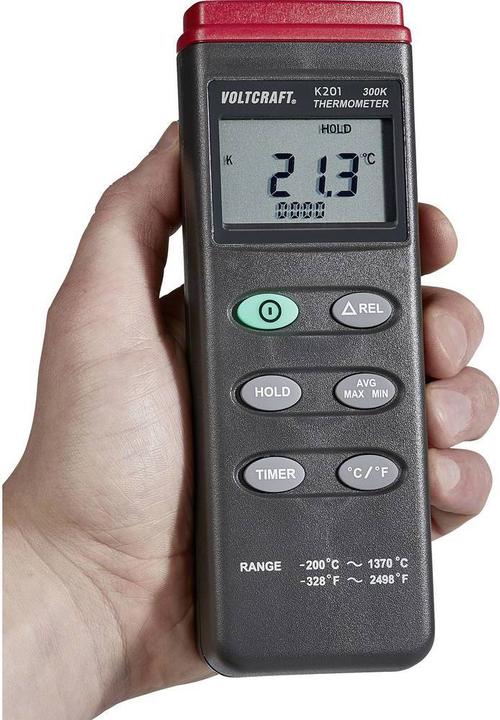 Immagine prodotto Voltcraft Misuratore di temperatura K201 -200