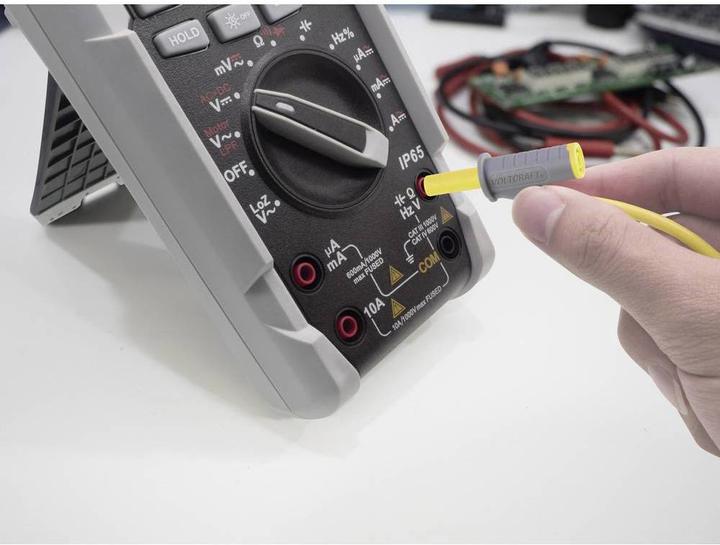 Actual product image Voltcraft Highly flexible test leads MSB-501 1000 V, 600 V 10 A