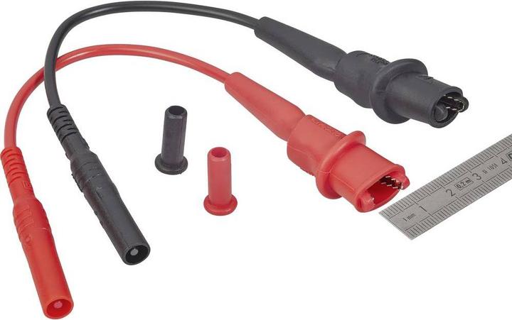 Produktbild Voltcraft Krokodil-Klemmen-Set MS-10 (0.10 m)