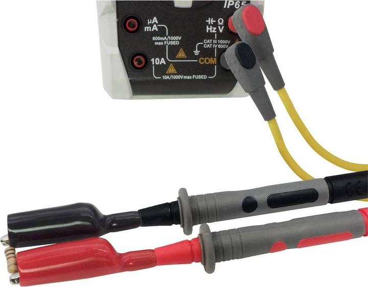 Produktbild Voltcraft Krokodilklemmen für 2 mm Stecker 6er Pack (Klemme)