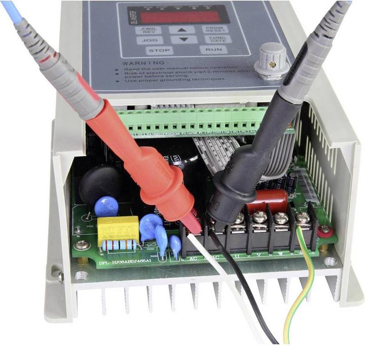 Produktbild Voltcraft Sicherheits-Krokodilklemme für Messleitungen MSK-104, 2er Pack