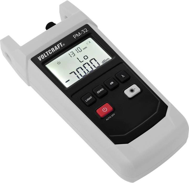 Actual product image Voltcraft Glass fibre tester PM 32 LWL PERFORMANCE METER