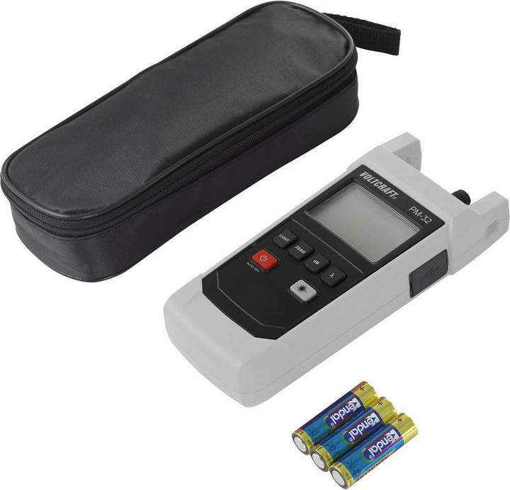 Actual product image Voltcraft Glass fibre tester PM 32 LWL PERFORMANCE METER
