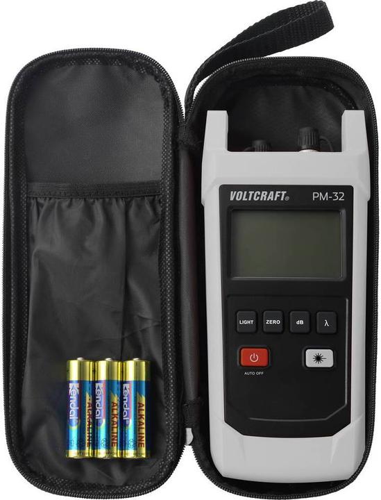 Actual product image Voltcraft Glass fibre tester PM 32 LWL PERFORMANCE METER
