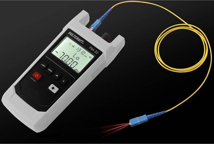 Actual product image Voltcraft Glass fibre tester PM 32 LWL PERFORMANCE METER
