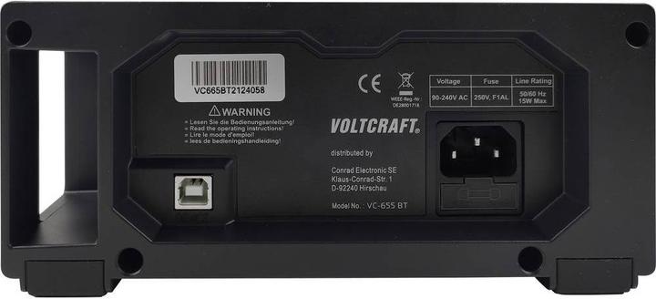 Actual product image Voltcraft VC 655 BT (CAT II 600V, CAT I 1000V)