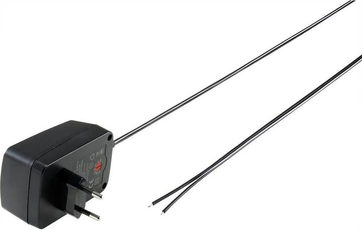 Actual product image Voltcraft SNG-2250N-OW Plug-in power supply, adjustable 3 V/DC, 4.5 V/DC, 5 V/DC, 6 V/DC