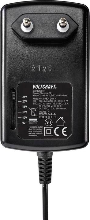 Image du produit Voltcraft Bloc d'alimentation enfichable