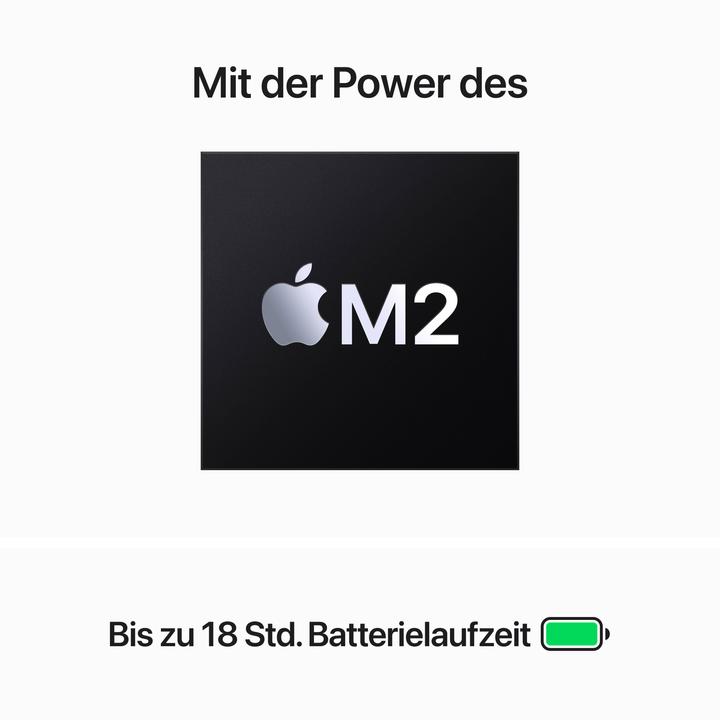 Actual product image Apple MacBook Air – 2023 (15", M2, 8 GB, 256 GB, DE)