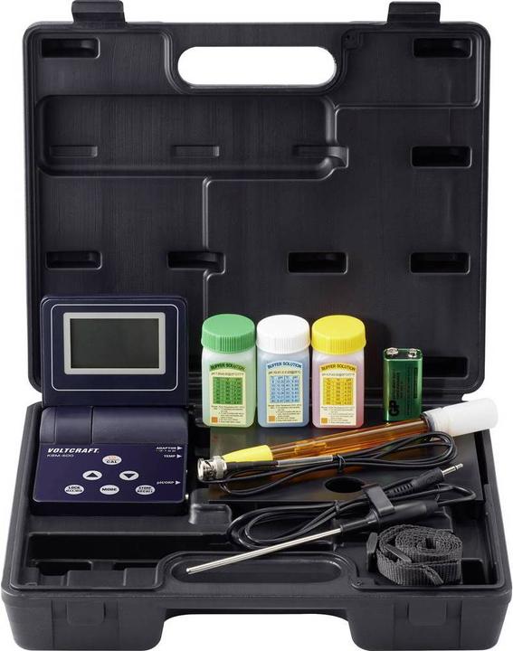 Produktbild Voltcraft pH-Redox-Temperatur Messgerät KBM-600