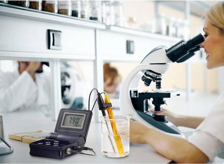 Produktbild Voltcraft pH-Redox-Temperatur Messgerät KBM-600