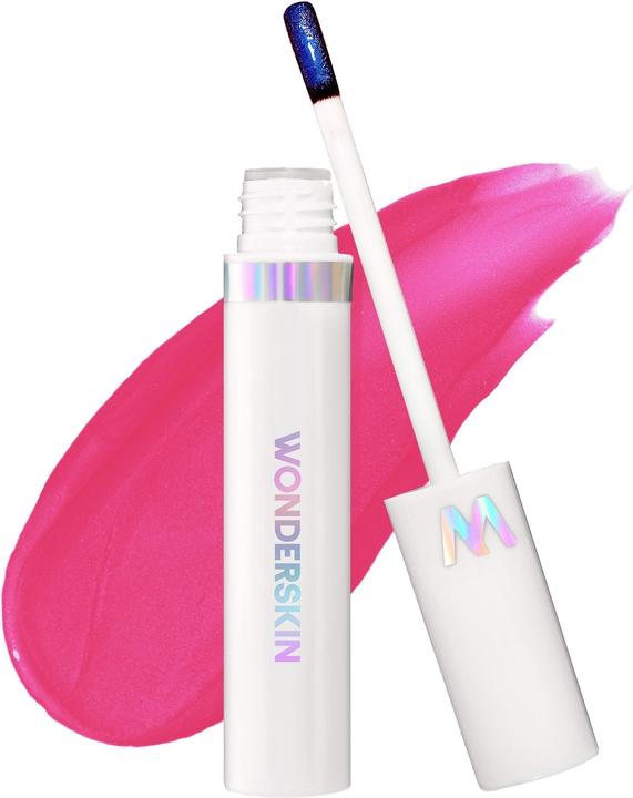 Wonderskin Wonder Blading Lip Stain Masque Neon Rose 4 ml (Neon Rose)
