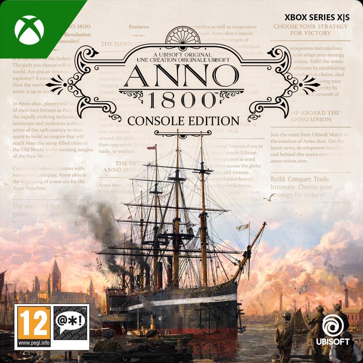 Actual product image Microsoft C2C Anno 1800 Console Edition (Xbox Series X)