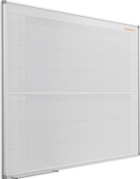 Immagine prodotto eurokraft basic Lavagna per planning annuale, largh. x alt. 900 x 600 mm, per planning annuale. (1200 x 900 mm)