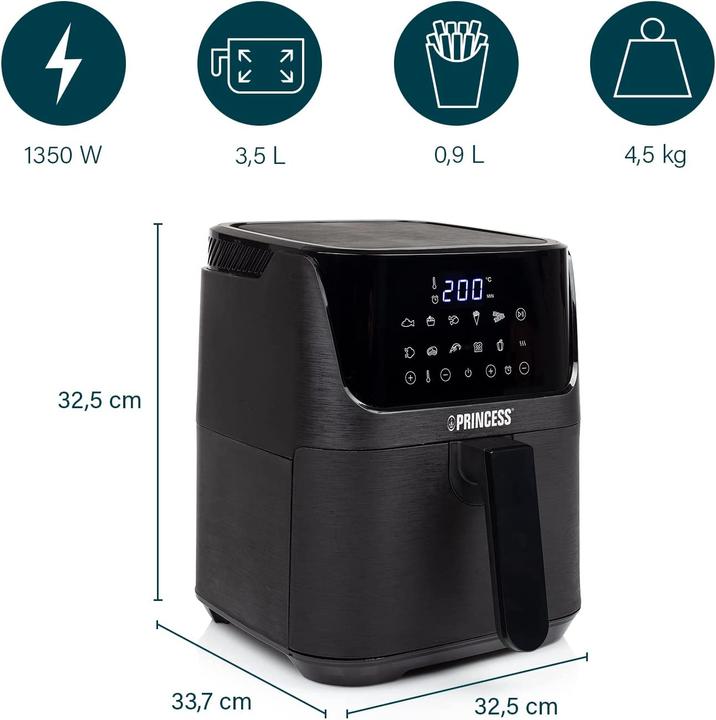Produktbild Princess Heissluftfritteuse mit 3,5 L (EU-Stecker)