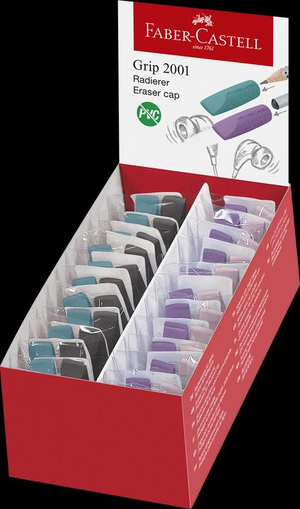 Actual product image Faber-Castell Gommini salvapunta Grip 2001 col. RollOn