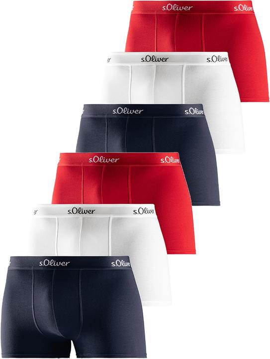 Produktbild S.Oliver 6er Pack Basic Retro Short / Pant (XL, 6er Pack)
