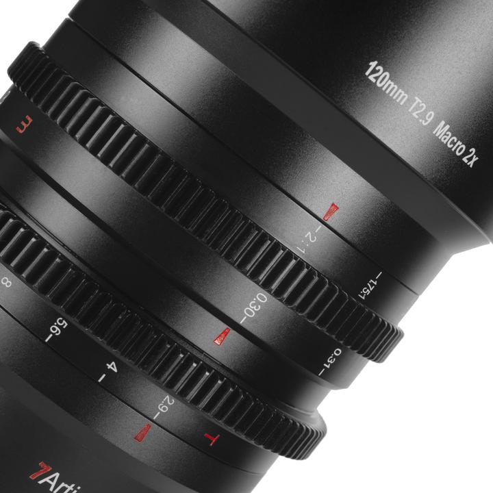 Actual product image 7artisans 120mm T2.9 Macro 2x Panasonic/Leica/Sigma (L Mount)