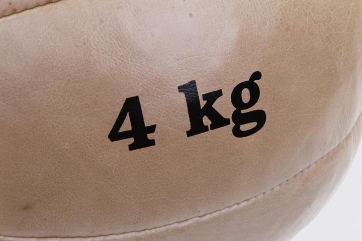 Produktbild Tanga Sports Medizinball aus Leder, 4 kg (4 kg)