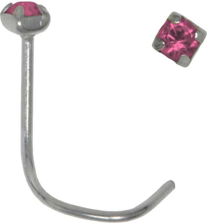 Produktbild Bijouteria Nasenpiercing (Kristall, Silber 925)