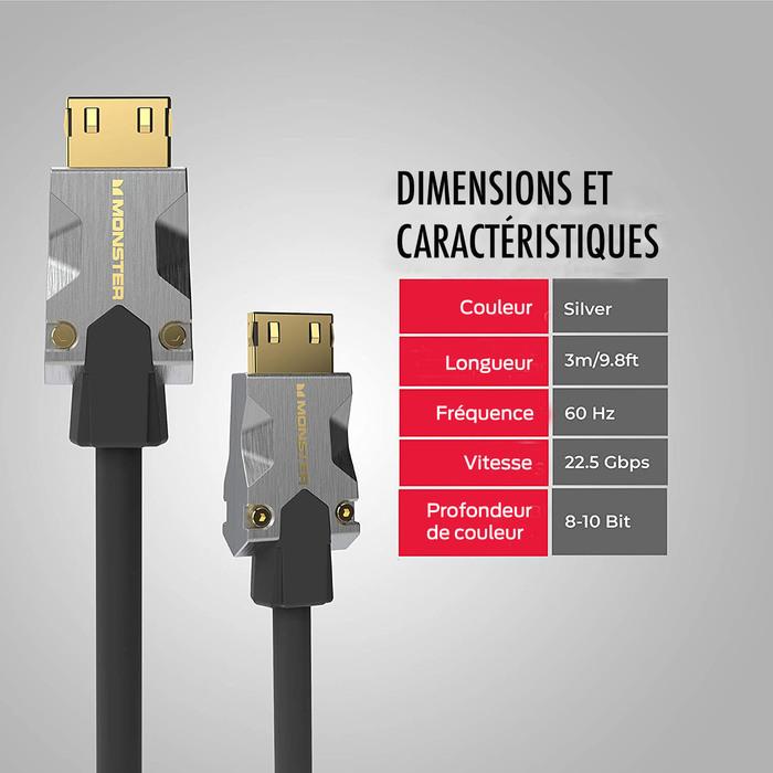 Image du produit Monster M1000 (3 m, HDMI)