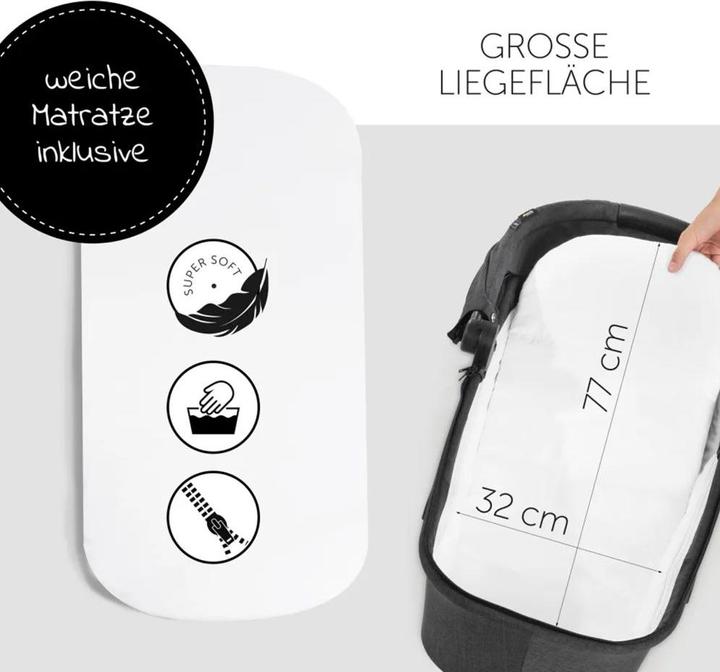 Produktbild Hauck Kinderwagen 3 in 1 4in1 Kinderwagen-Set Vision X Trio Set - inkl. i-Size