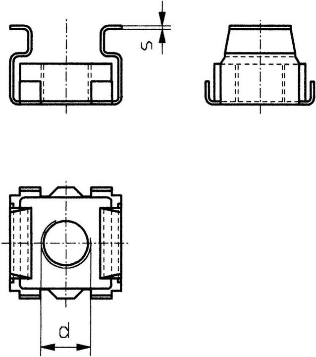 Productafbeelding Toolcraft Kooimoeren M5 staal 10 stuks 5 (M5)