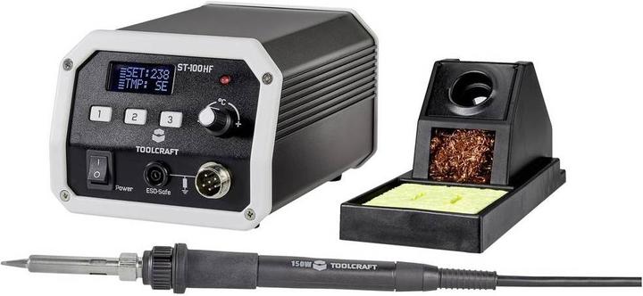 Actual product image Toolcraft High Frequency Soldering Station ST-100 HF