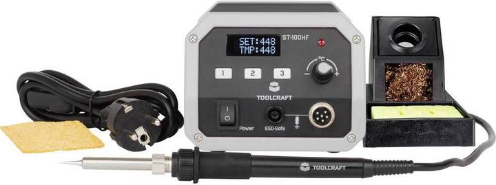 Actual product image Toolcraft High Frequency Soldering Station ST-100 HF