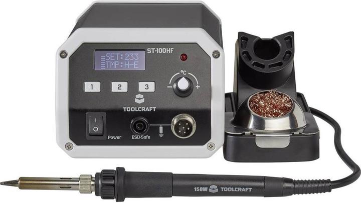 Actual product image Toolcraft High Frequency Soldering Station ST-100 HF