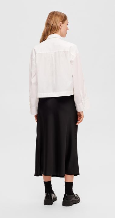 Actual product image Selected Femme Satin Midi Skirt (42)