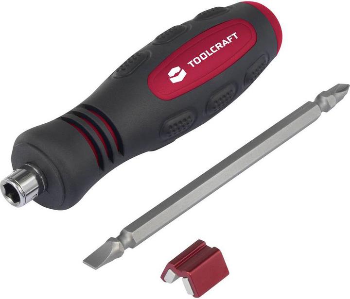 Image du produit Toolcraft 8-In-1 lame interchangeable fente/Ph avec magnétiseur (Vis fendues, Cruciforme PZ, Recouvrement cruciforme Phillipps (PH))