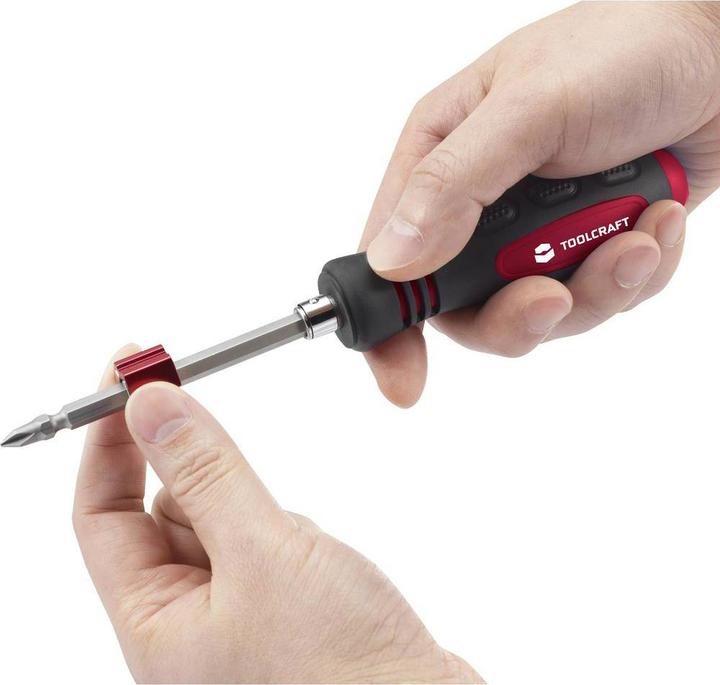 Image du produit Toolcraft 8-In-1 lame interchangeable fente/Ph avec magnétiseur (Vis fendues, Cruciforme PZ, Recouvrement cruciforme Phillipps (PH))
