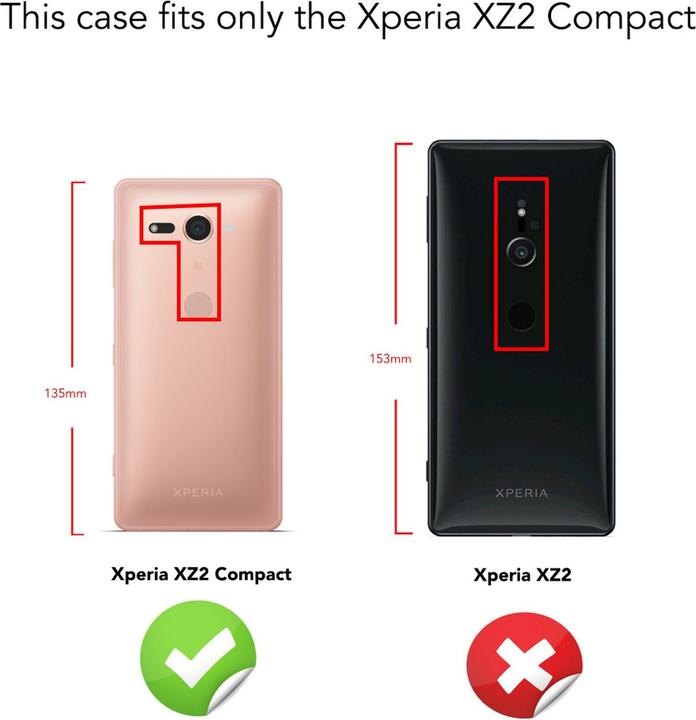 Produktbild Nalia Handyhülle (Sony Xperia XZ2 Compact)