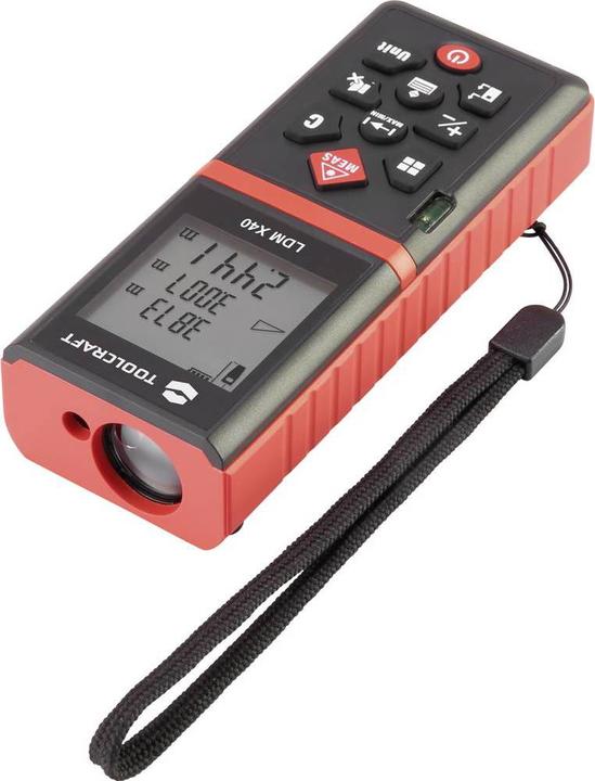 Image du produit Toolcraft LDM X40 (40 m, 650 nm)