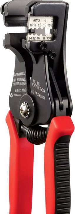 Actual product image Toolcraft Stripping pliers with shaping blade 0.5 - 6 mm² (133 mm)