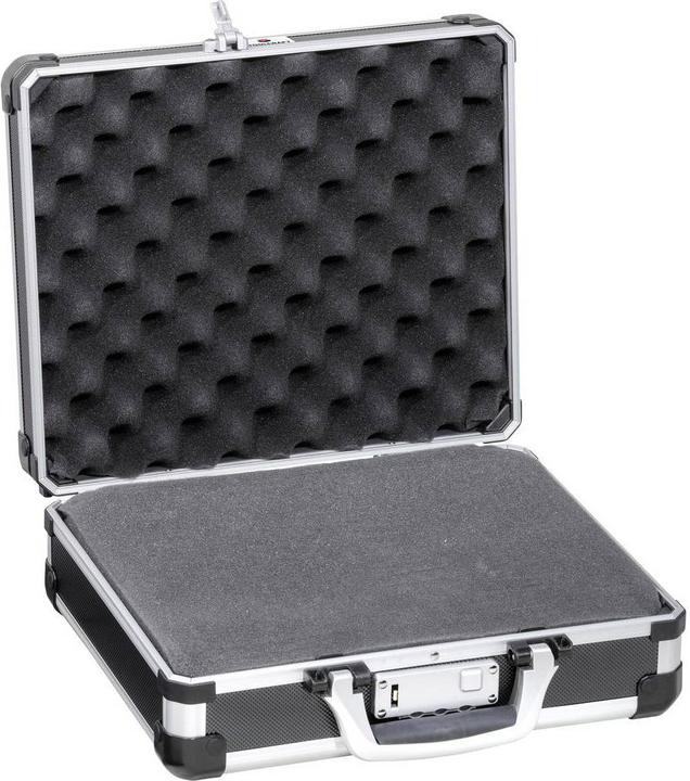 Produktbild Toolcraft Alukoffer mit Rasterschaum 355x325x135