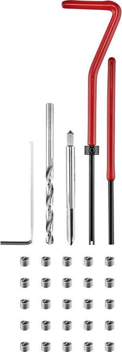 Produktbild Toolcraft 30tlg. Gewindereparatursatz M4