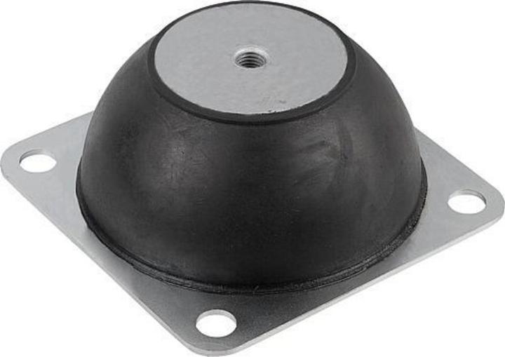 Actual product image Kipp Cap element, K0686, steel, type H2, 60° Shore A
