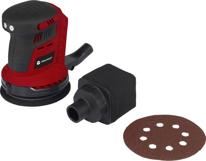 Produktbild Toolcraft Akku-Exzenterschleifer (Exzenterpolierer)