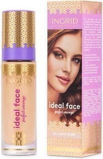 INGRID Ideal Face Make Up Foundation podkład kryjący 010 Light Ivory 35ml (010 Light Ivory)