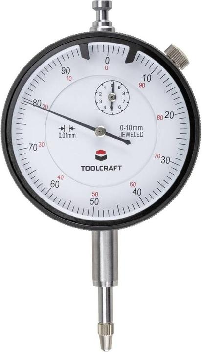 Produktbild Toolcraft Messuhr, stossfest, 0 - 10 mm