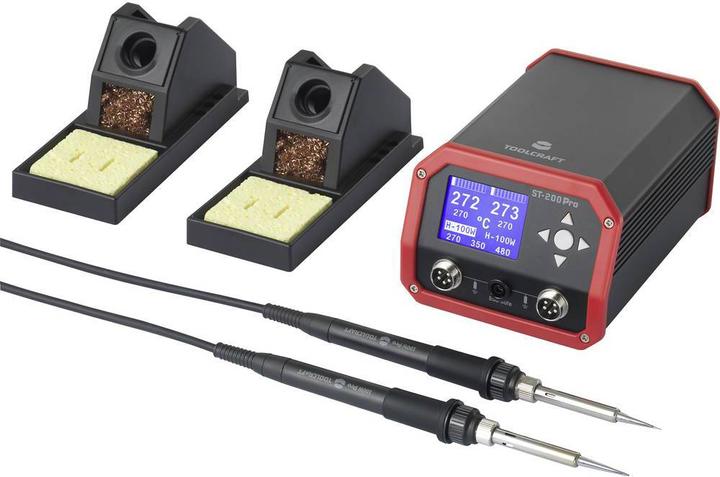 Produktbild Toolcraft Profi-Zweikolben-Lötstation, 230 W
