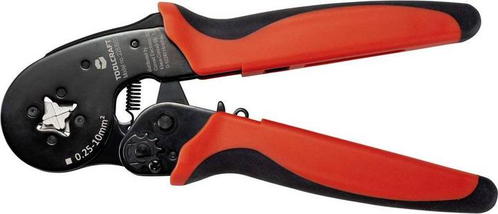 Produktbild Toolcraft Selbsteinstellende Crimpzange für Aderendhülsen (190 mm)