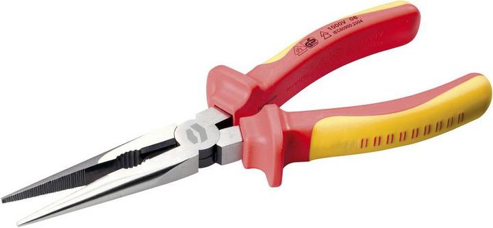 Actual product image Toolcraft Flat round nose pliers (200 mm)
