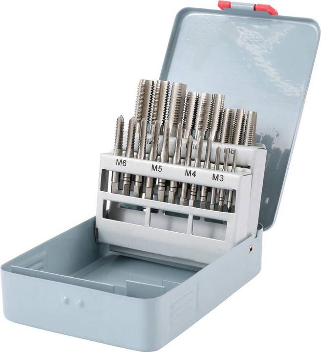 Toolcraft 21TLG.HSS Jeu de tarauds à main M3 - M12